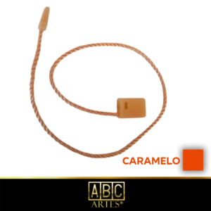 Lacre De Autenticidade/Tag Etiquetas - 1000 Unidades Caramelo